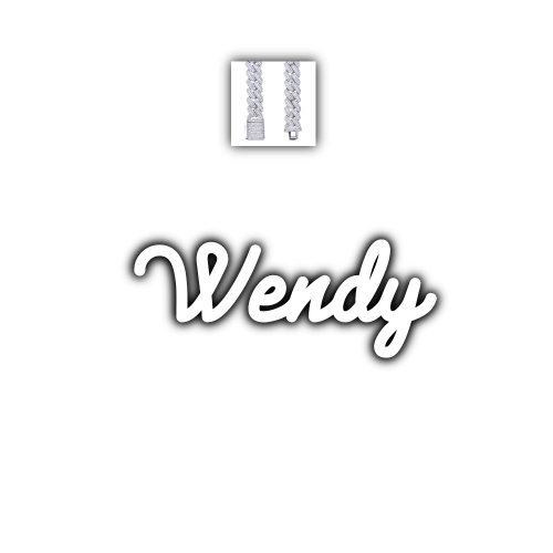 Script Custom Letter Necklace