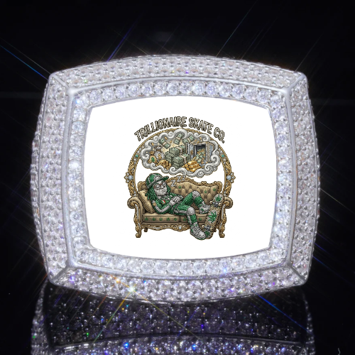 3D CUSTOM PICTURE ICED RING