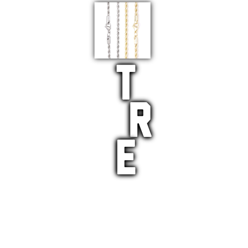 Custom Letters Baguette Two Layer Necklace