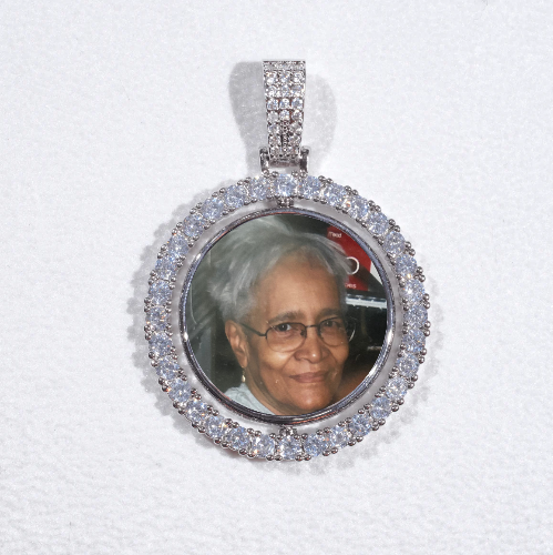 3D Spinning 2-Faced Custom Picture Pendant
