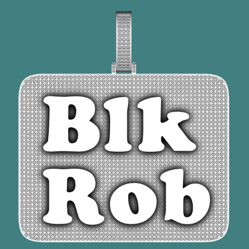 CUSTOM LETTER NECKLACE 3D BIG SQUARE