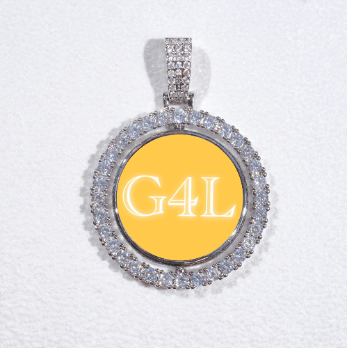 3D Spinning 2-Faced Custom Picture Pendant