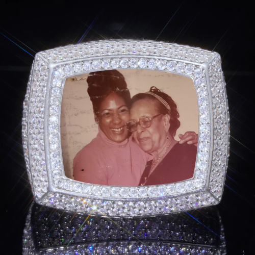 3D CUSTOM PICTURE ICED RING