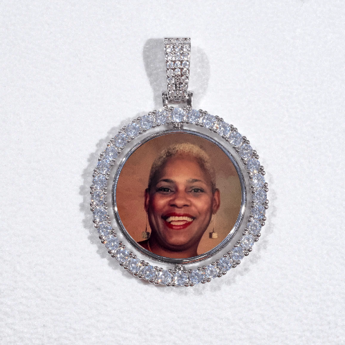 3D Spinning 2-Faced Custom Picture Pendant
