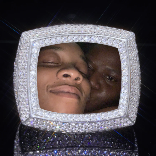 3D CUSTOM PICTURE ICED RING