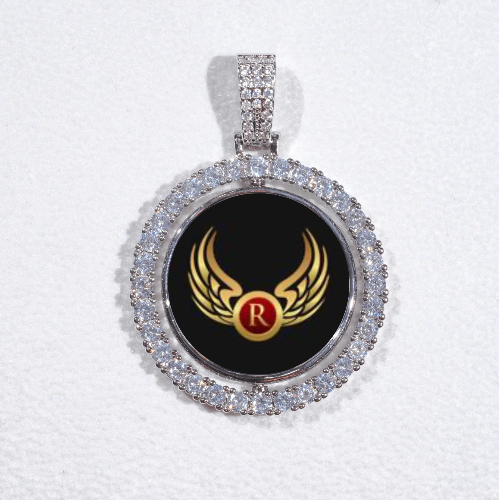 3D Spinning 2-Faced Custom Picture Pendant