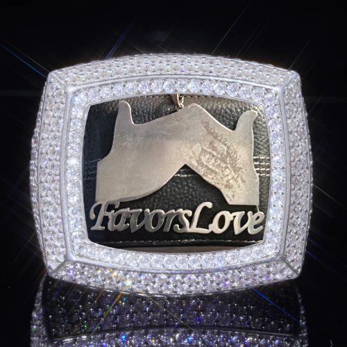 3D CUSTOM PICTURE ICED RING