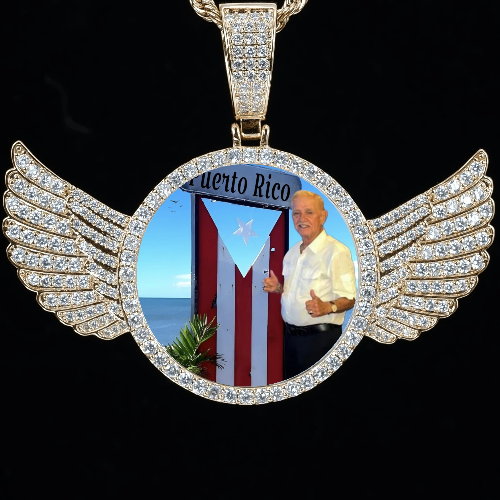 CUSTOM PICTURE PENDANT STYLE-4