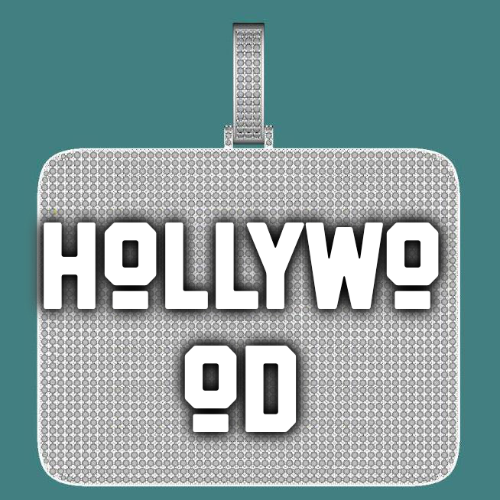 CUSTOM LETTER NECKLACE 3D BIG SQUARE