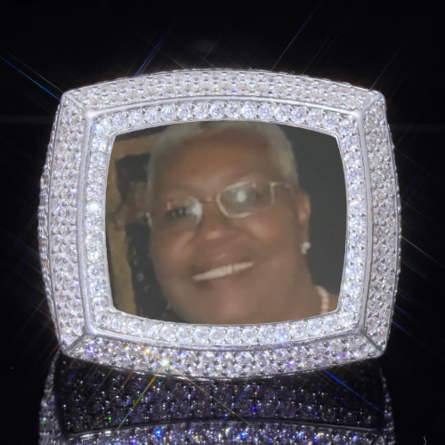 3D CUSTOM PICTURE ICED RING