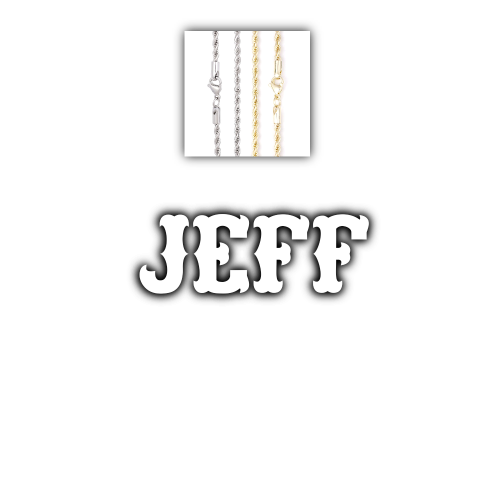 Custom Letters Freibeuter Font Necklace