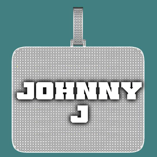 CUSTOM LETTER NECKLACE 3D BIG SQUARE