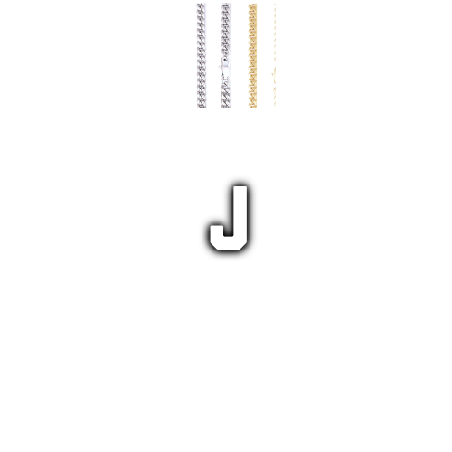 Custom Letters Baguette Two Layer Necklace