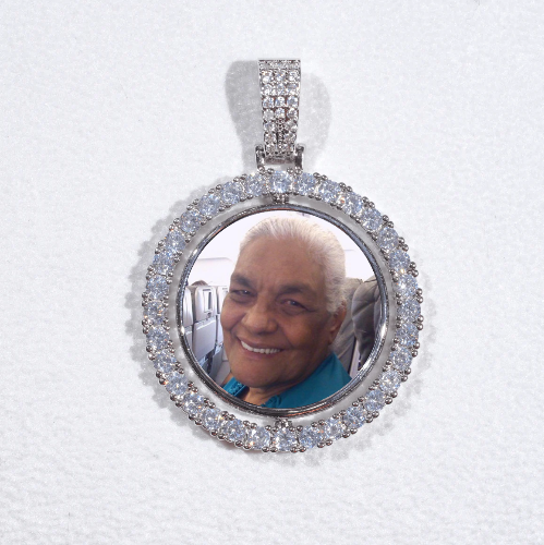 3D Spinning 2-Faced Custom Picture Pendant