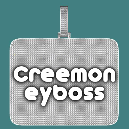 CUSTOM LETTER NECKLACE 3D BIG SQUARE