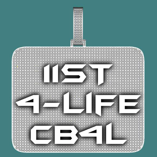 CUSTOM LETTER NECKLACE 3D BIG SQUARE