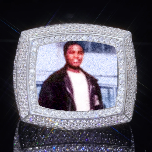 3D CUSTOM PICTURE ICED RING