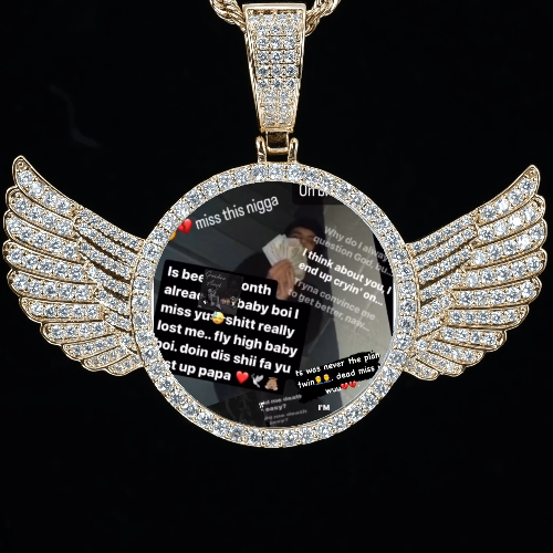 CUSTOM PICTURE PENDANT STYLE-4