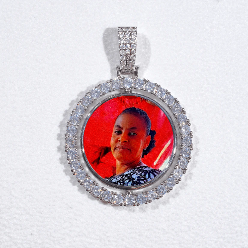 3D Spinning 2-Faced Custom Picture Pendant