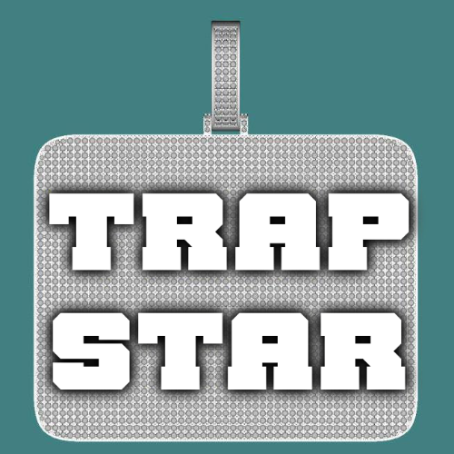 CUSTOM LETTER NECKLACE 3D BIG SQUARE