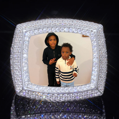 3D CUSTOM PICTURE ICED RING