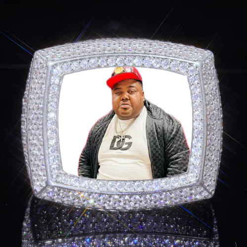 3D CUSTOM PICTURE ICED RING
