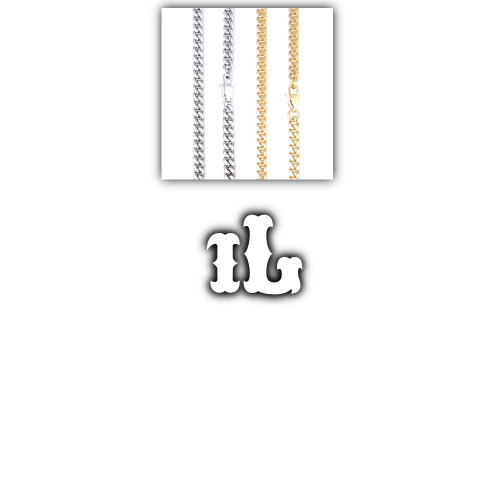 Custom Letters Freibeuter Font Necklace