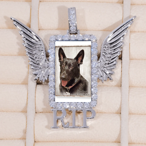 RIP WING 3D CUSTOM PICTURE PENDANT