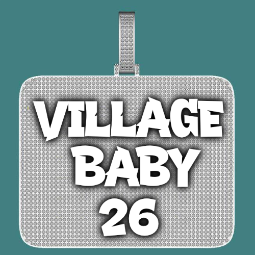 CUSTOM LETTER NECKLACE 3D BIG SQUARE