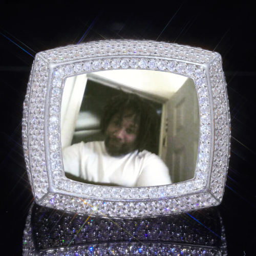 3D CUSTOM PICTURE ICED RING