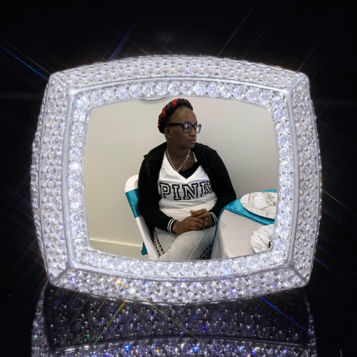 3D CUSTOM PICTURE ICED RING