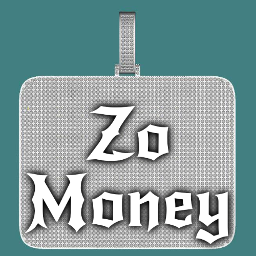 CUSTOM LETTER NECKLACE 3D BIG SQUARE