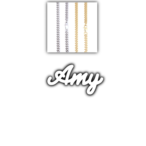 Script Custom Letter Necklace