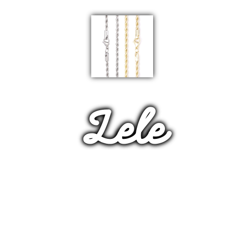 Script Custom Letter Necklace