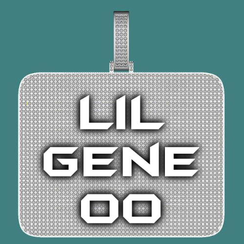 CUSTOM LETTER NECKLACE 3D BIG SQUARE