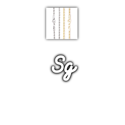 Script Custom Letter Necklace