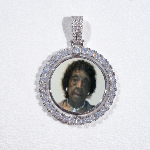 3D Spinning 2-Faced Custom Picture Pendant