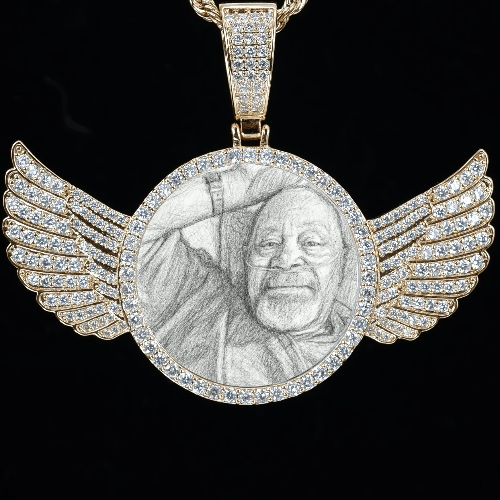 CUSTOM PICTURE PENDANT STYLE-4