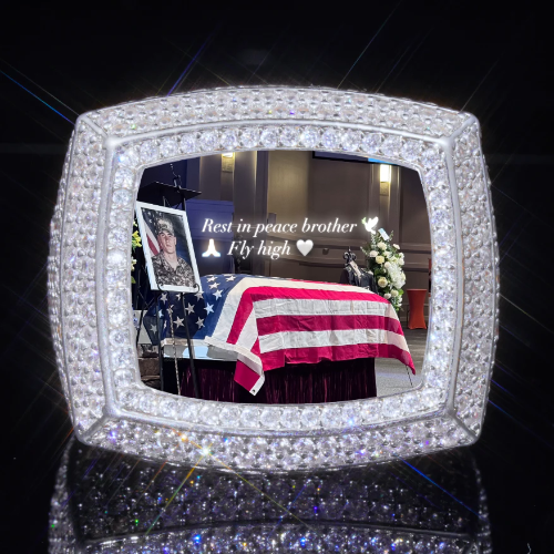 3D CUSTOM PICTURE ICED RING