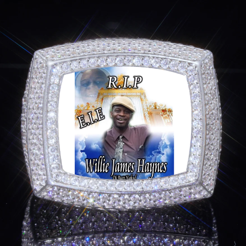 3D CUSTOM PICTURE ICED RING