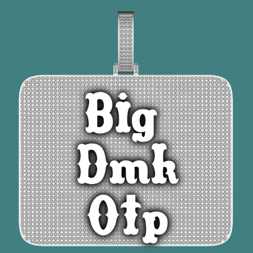 CUSTOM LETTER NECKLACE 3D BIG SQUARE