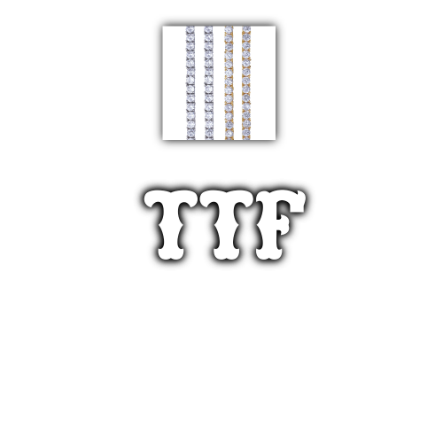 Custom Letters Freibeuter Font Necklace
