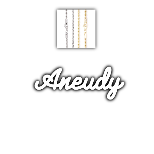 Script Custom Letter Necklace