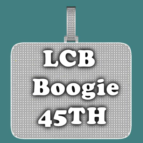 CUSTOM LETTER NECKLACE 3D BIG SQUARE