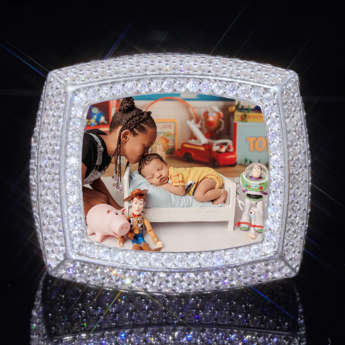 3D CUSTOM PICTURE ICED RING