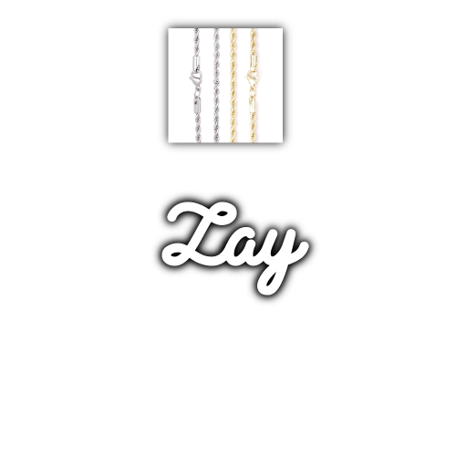Script Custom Letter Necklace