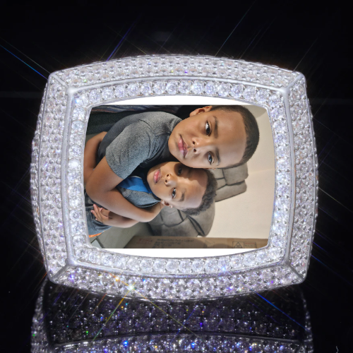 3D CUSTOM PICTURE ICED RING