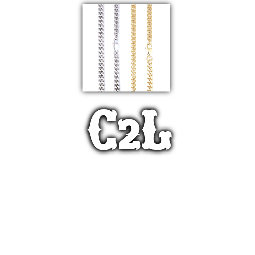 Custom Letters Freibeuter Font Necklace