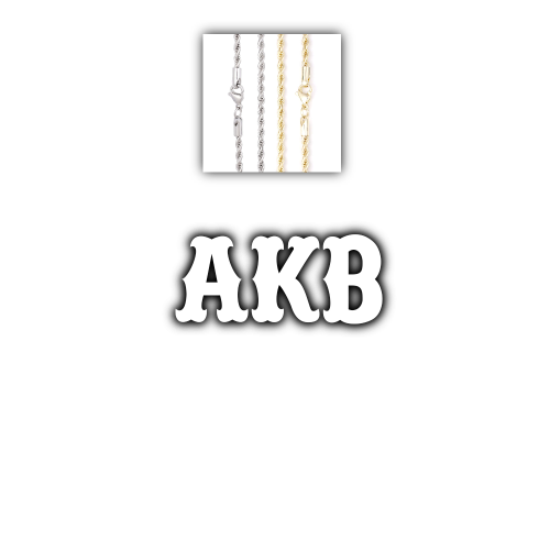 Custom Letters Freibeuter Font Necklace