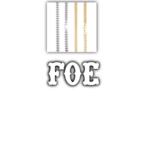 Custom Letters Freibeuter Font Necklace